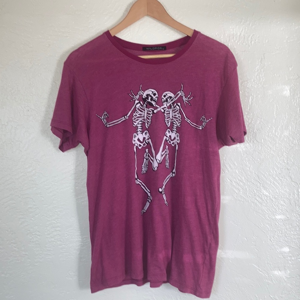 WILDFOX • Dancing Skeletons Tee • Medium